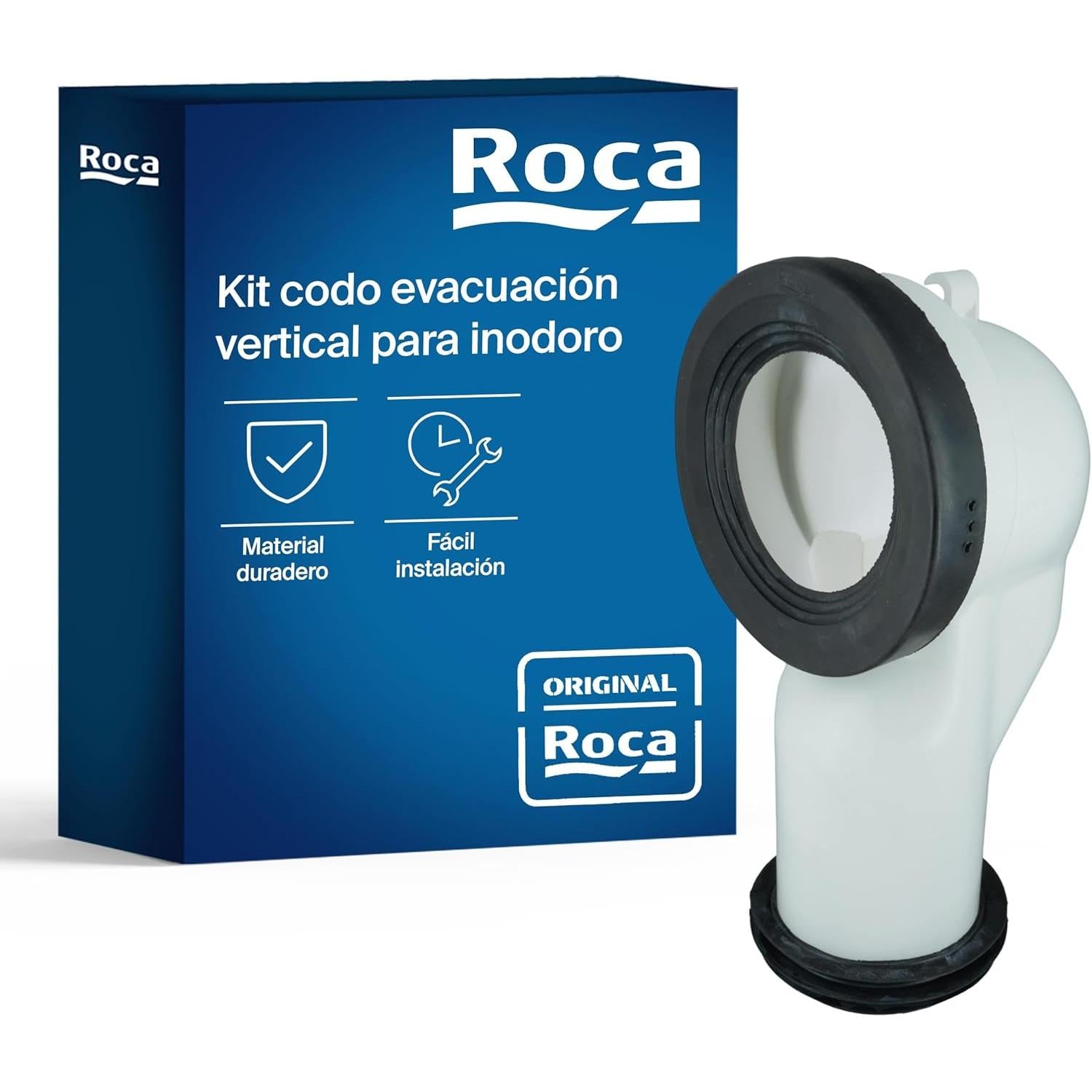 Roca - Codo de evacuación WC salida dual (AV0007900R) - BricoandPool