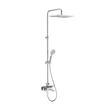 Roca - Columna de ducha Even - M monomando con repisa A5A9C90C00 - BricoandPool