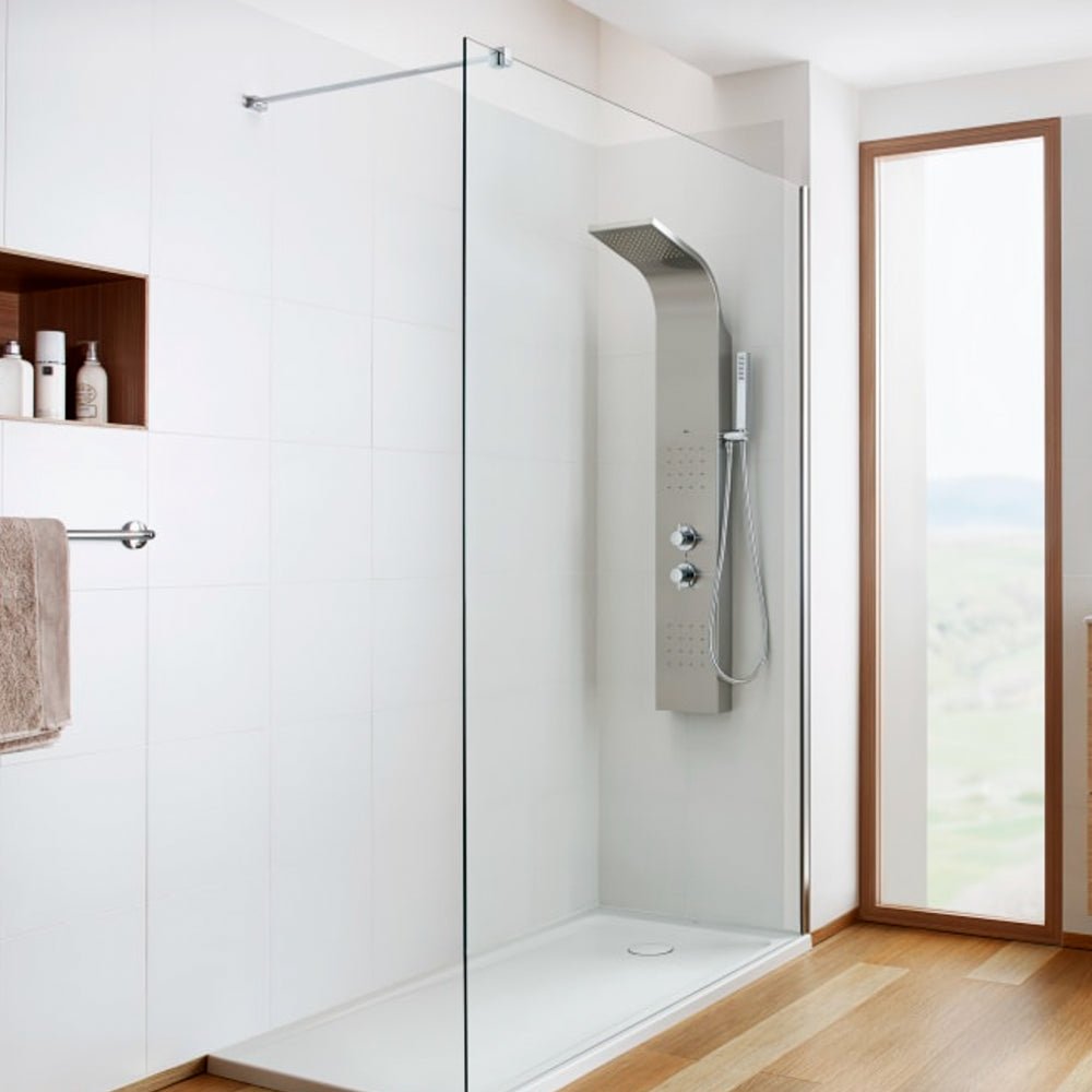 Columna Ducha Hidromasaje Termostática Essential Roca – BricoandPool