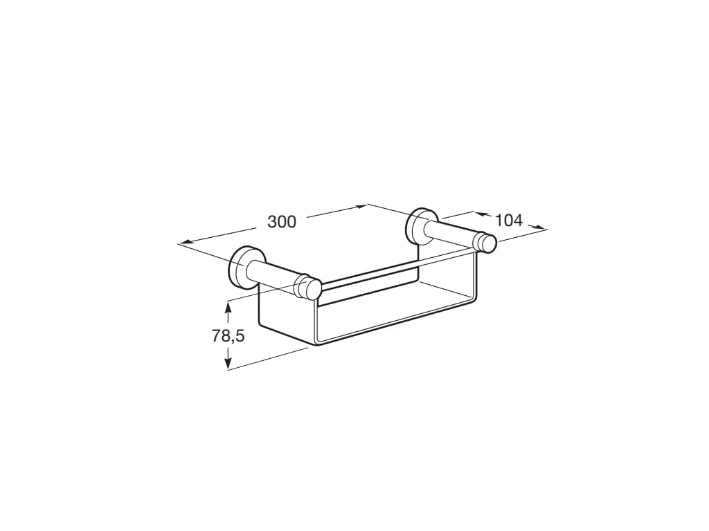 Roca - Contenedor Superinox A817311002 - BricoandPool