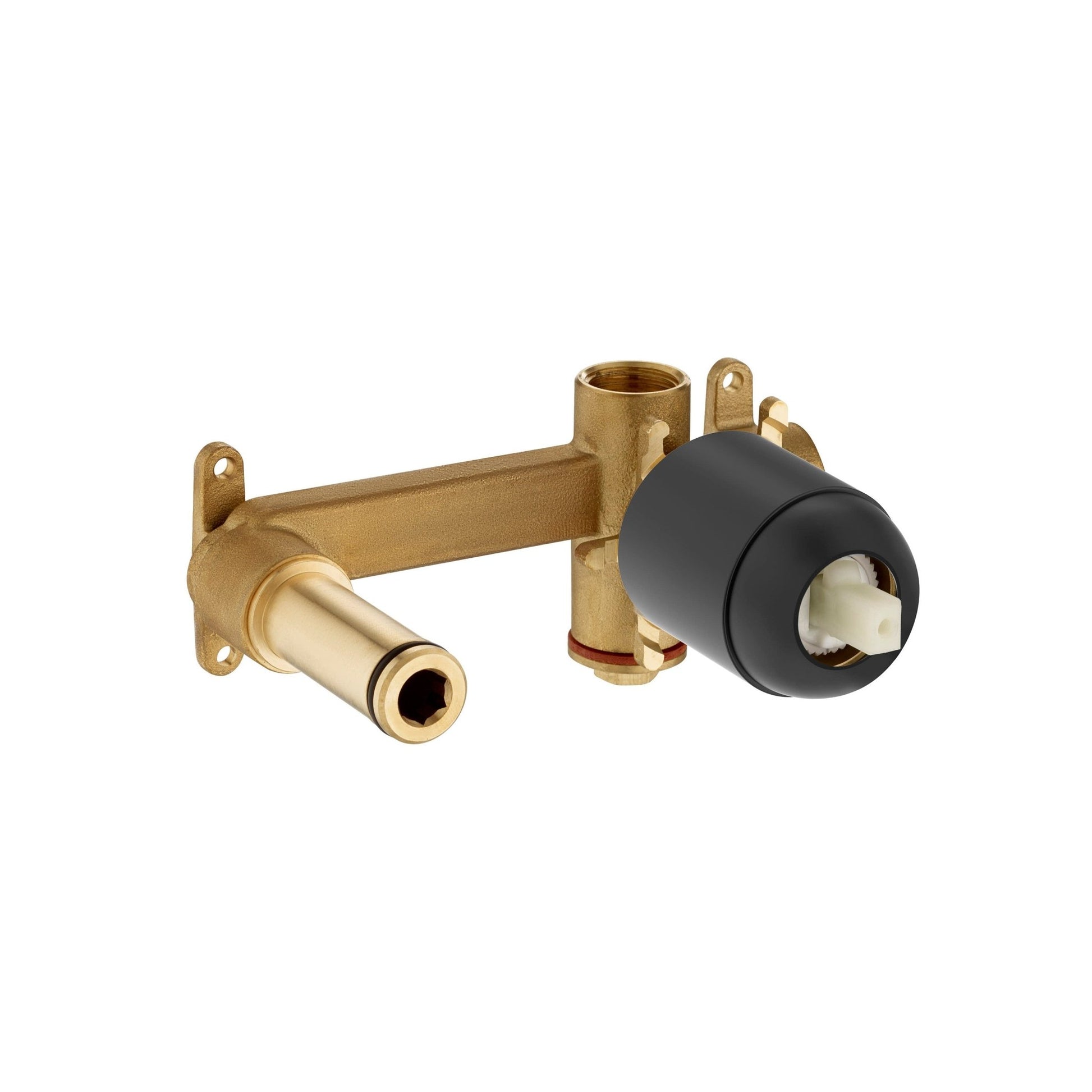 Roca - Cuerpo empotrable universal Negro mate A5252206NB - BricoandPool