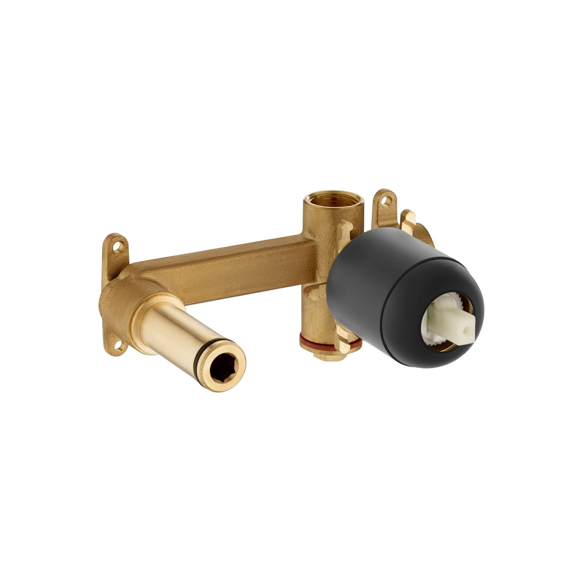 Roca - Cuerpo empotrable universal Negro titanio Cepillado A5252206NM - BricoandPool