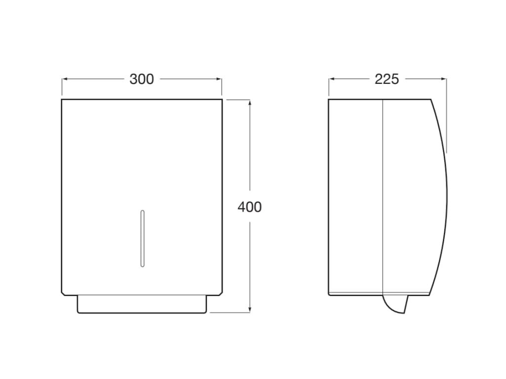 Roca - Dispensador de toallas automático con sensor Public A818017001 - BricoandPool