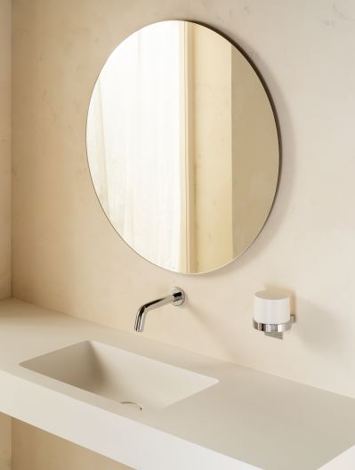 Roca - Dosificador de pared Hotels Round Cromado A817590C00 - BricoandPool