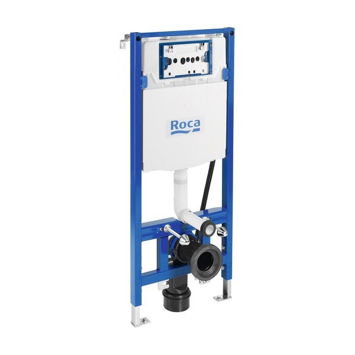 Roca - DUPLO WC ONE SMART - Bastidor empotrable con cisterna de doble descarga y flexo de alimentación para Smart A890078020 - BricoandPool
