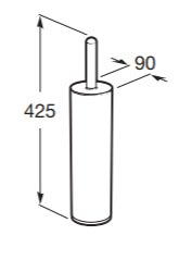 Roca - Escobillero de suelo Hotels - BricoandPool