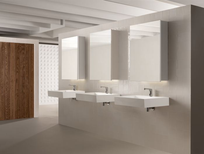 Roca - Grifería electrónica para lavabo (un agua). L - 70E, pilas A5A5C09C00 - BricoandPool