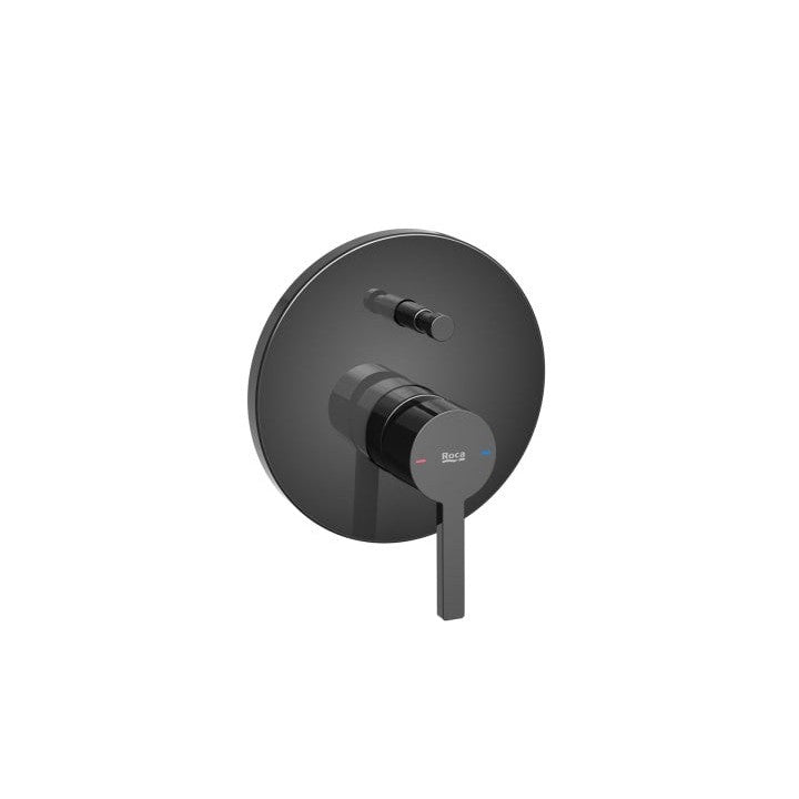 Roca - Grifo de baño negro titanio Naia A5A0B96CN0 - BricoandPool