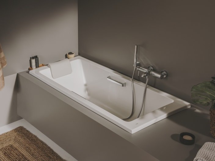 Roca - Grifo de ducha de monomando Pals A5A026DC00 - BricoandPool