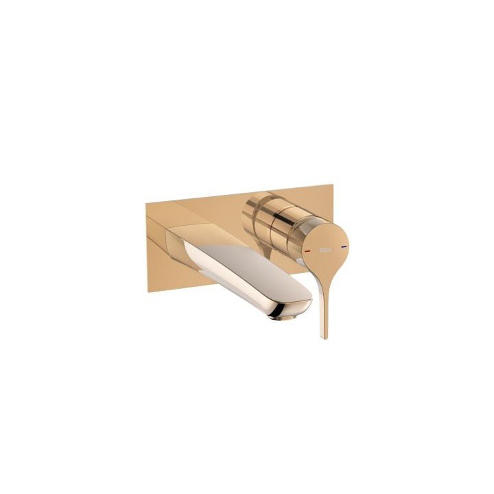 Roca - Grifo de lavabo empotrable oro rosado Insignia A5A353ARG0 - BricoandPool