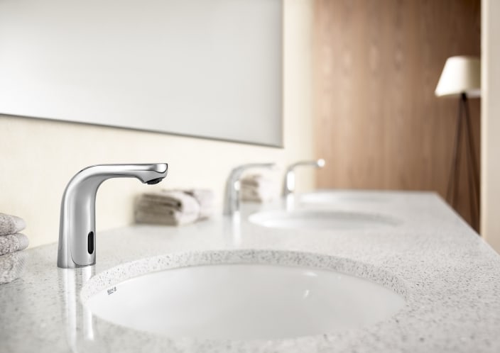 Roca - Grifo de lavabo pilas agua premezclada L20 A5A5309C00 - BricoandPool