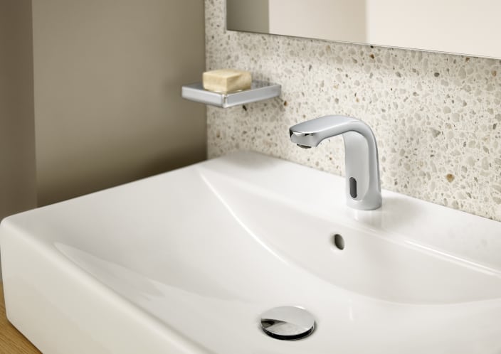 Roca - Grifo de lavabo pilas agua premezclada L20 A5A5309C00 - BricoandPool