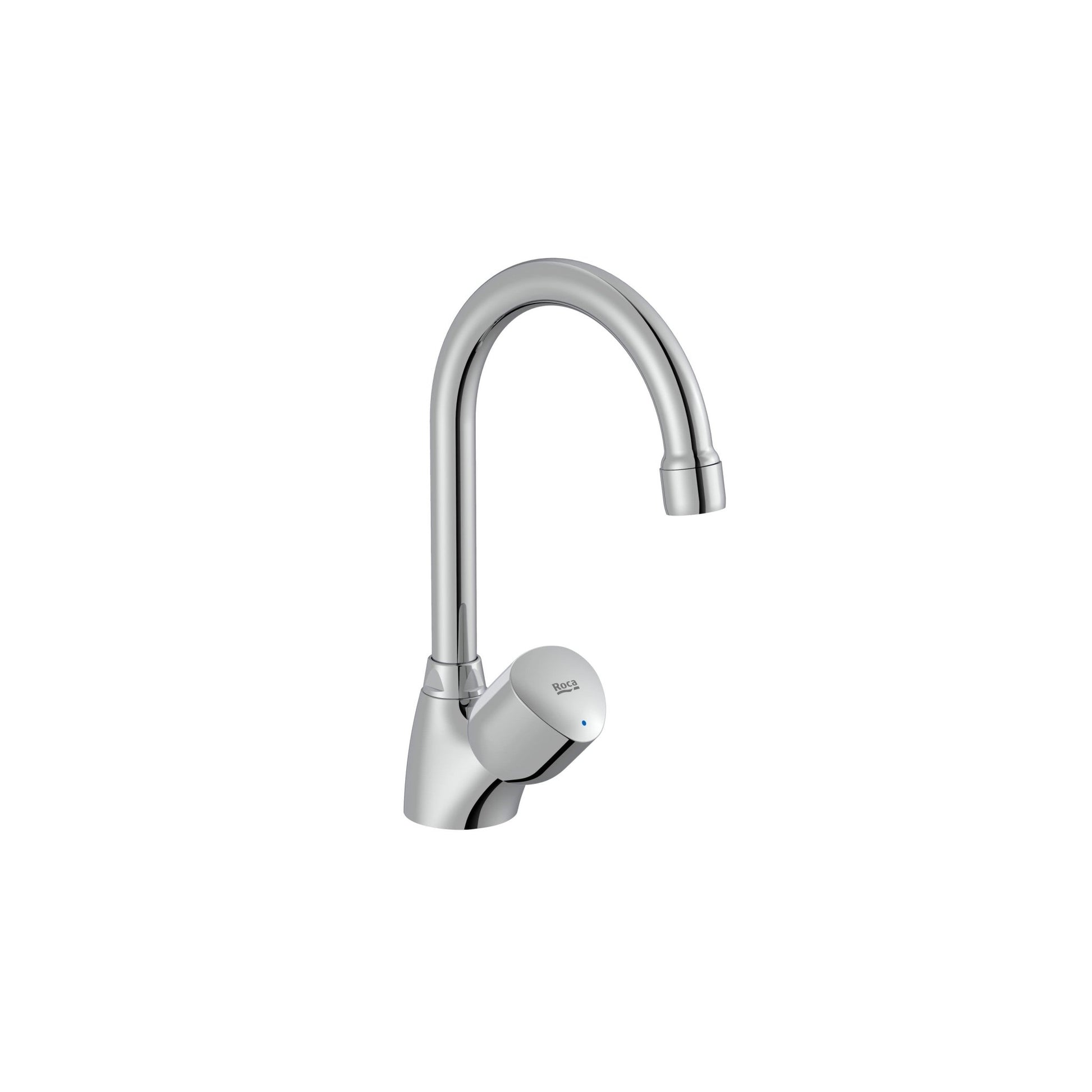 Roca - Grifo de repisa para lavabo con caño alto giratorio Brava A5A518EC00 - BricoandPool