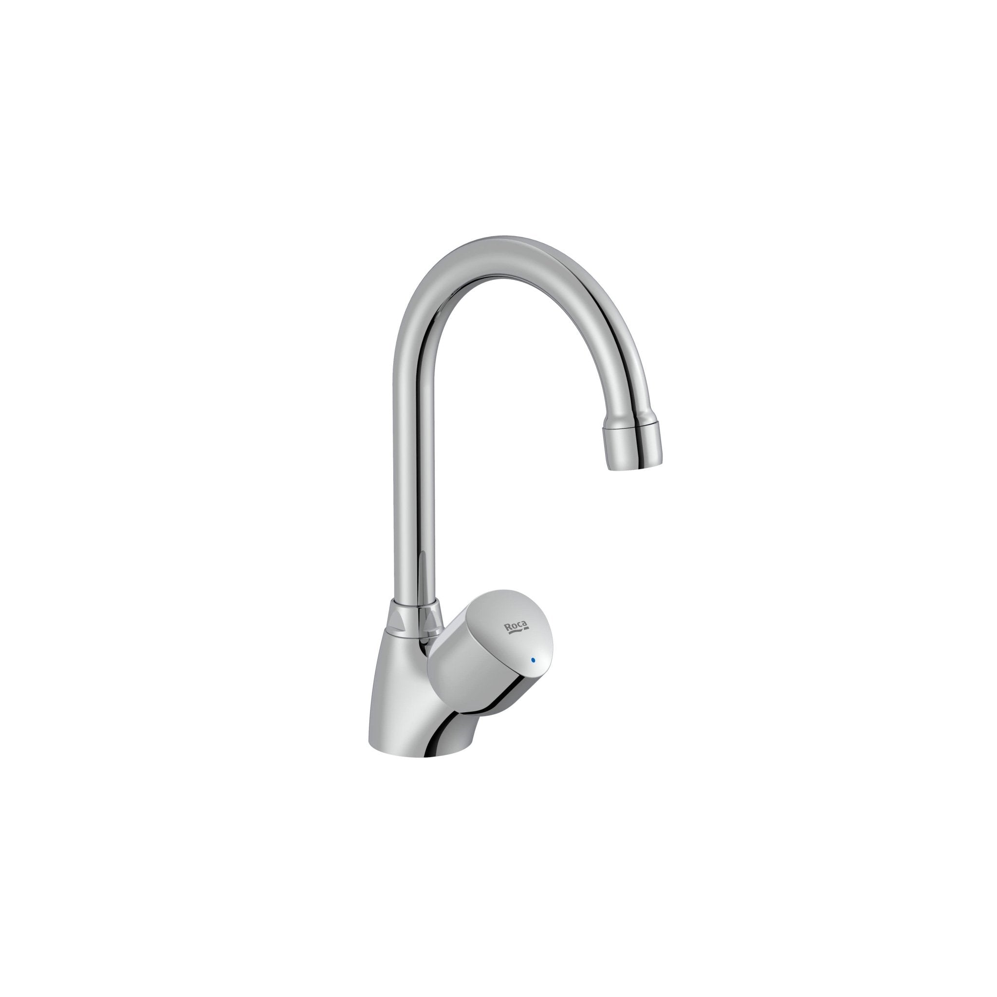 Roca - Grifo de repisa para lavabo con caño alto giratorio Brava A5A518EC00 - BricoandPool