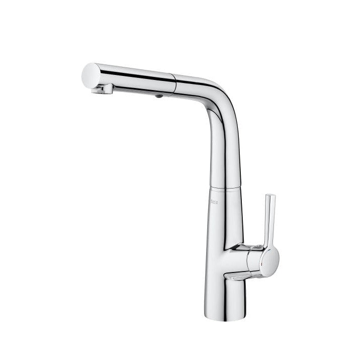 Roca - Grifo monomando de cocina caño giratorio extraíble Syra A5A852AC00 - BricoandPool