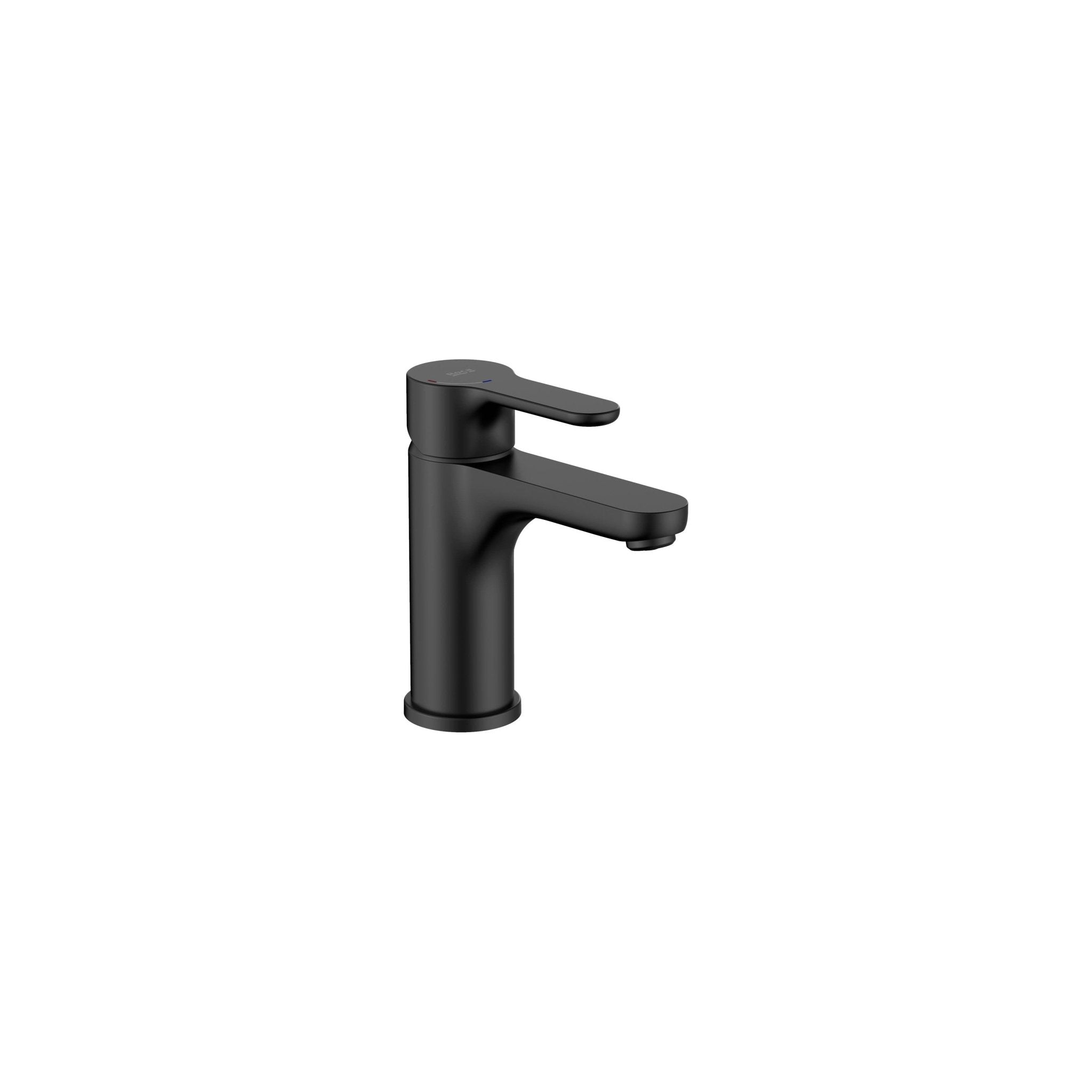 Roca - Grifo para lavabo para lavabo con cuerpo liso L20 Negro Mate A5A3K09NB0 - BricoandPool