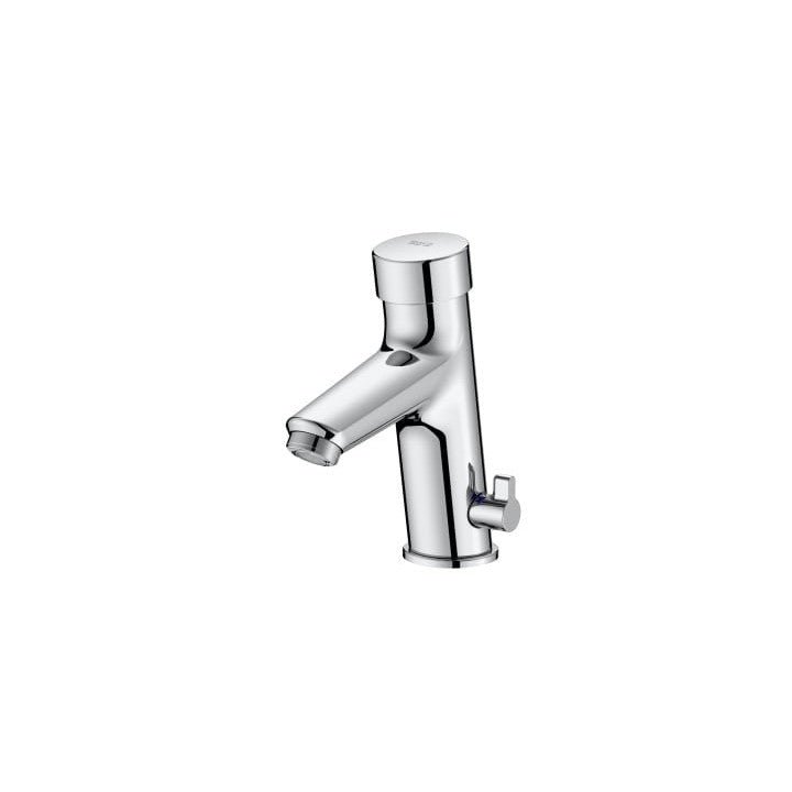 Roca - Grifo temporizado de repisa 2l/min ECO Fluent A5A3B24C00 - BricoandPool