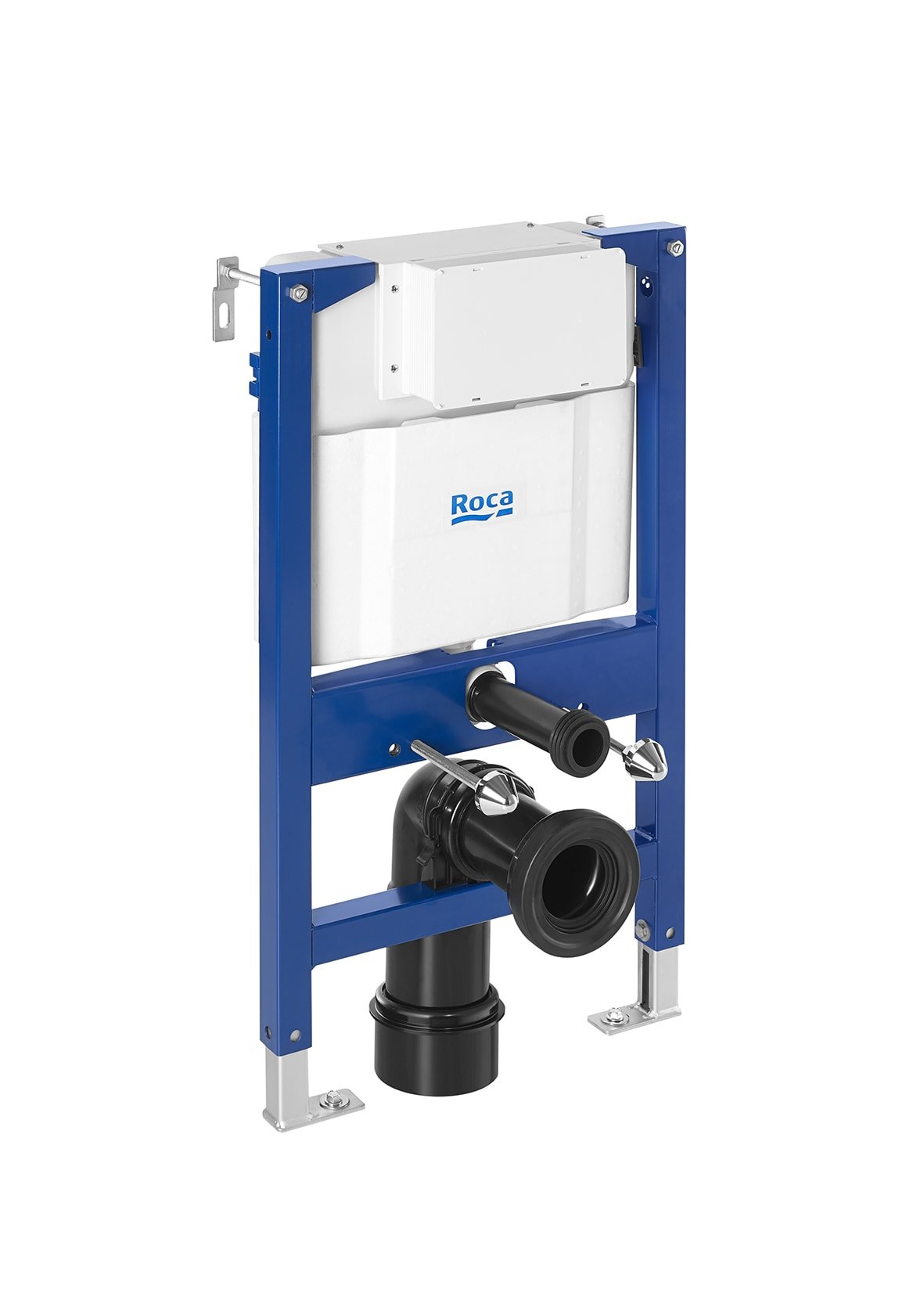 Roca - In Wall Duplo WC Bajo Ventana - Bastidor con cisterna empotrable de doble descarga para inodoro suspendido. Codo de ø90 / ø110 A890121010 - BricoandPool