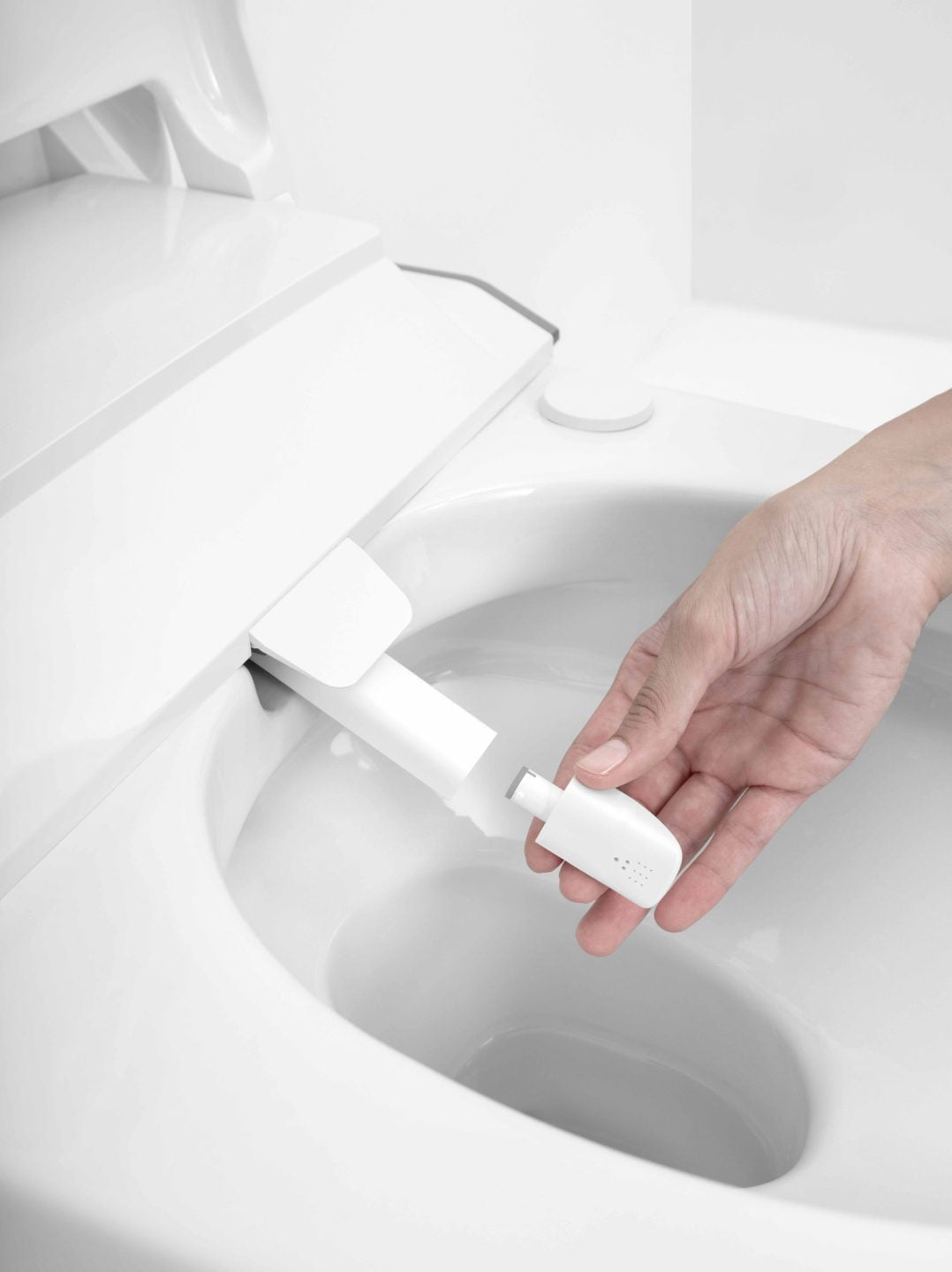 Roca - In - Wash Insignia con In - Tank - Smart toilet adosado a pared Rimless Vortex A803105001 - BricoandPool