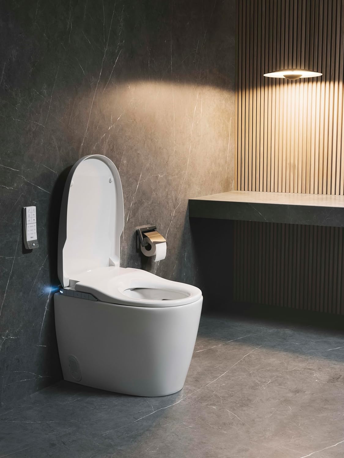 Roca - In - Wash Insignia con In - Tank - Smart toilet adosado a pared Rimless Vortex A803105001 - BricoandPool