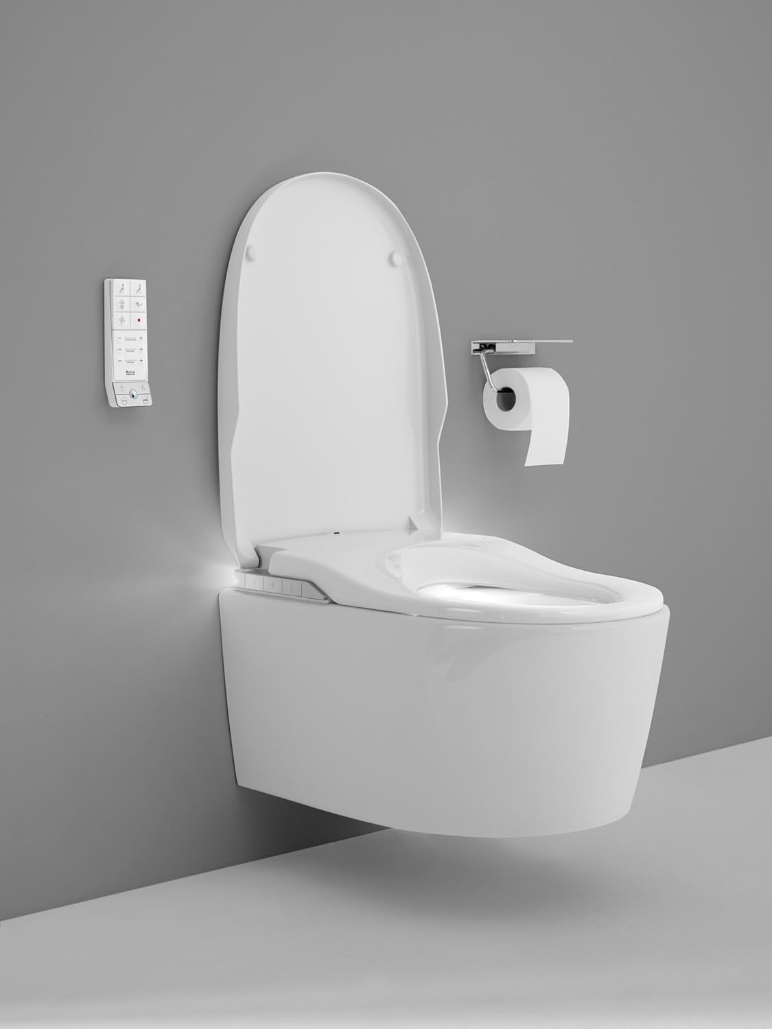 Roca - In - Wash Insignia con In - Tank - Smart toilet suspendido Rimless Vortex A803104001 - BricoandPool