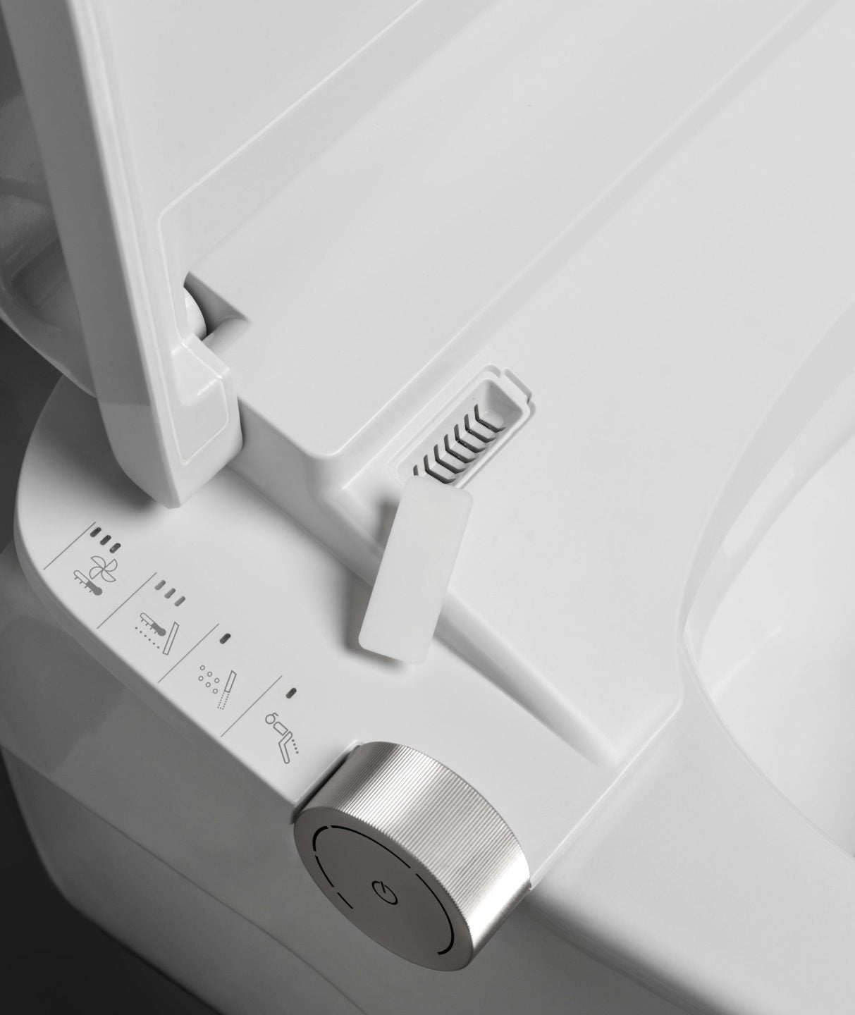 Roca - In - Wash® Ona - Smart toilet adosado a pared Rimless® para tanque empotrable A803153S01 - BricoandPool