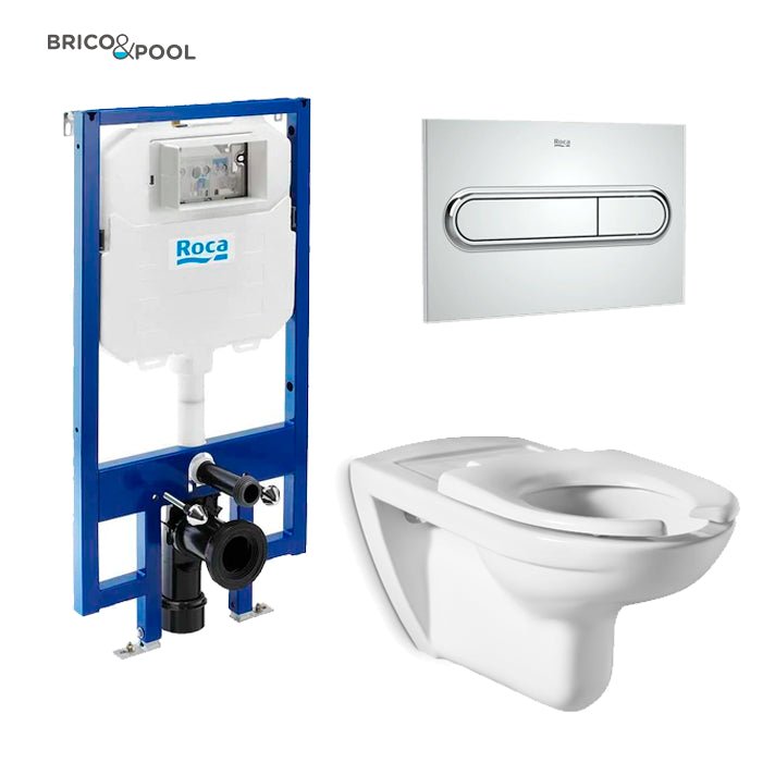 Roca - Inodoro completo Access suspendido - BricoandPool