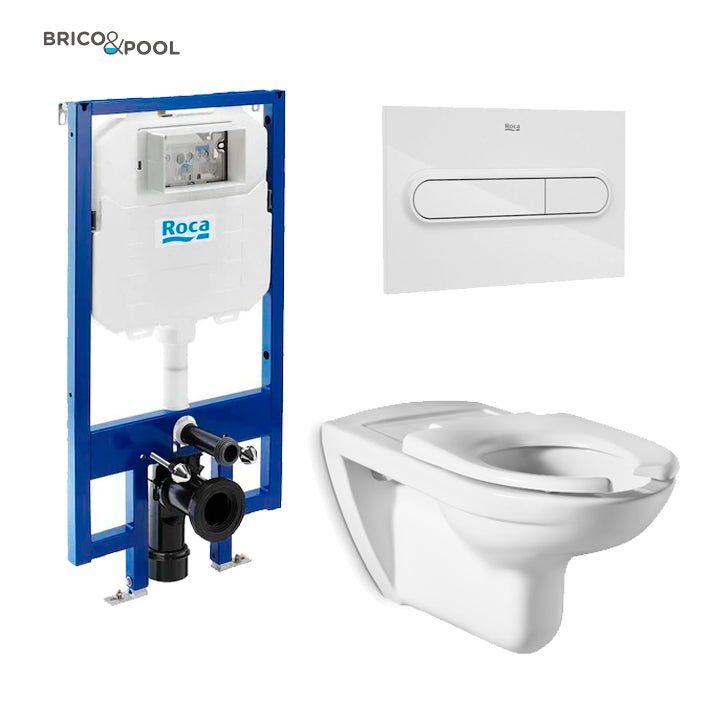 Roca - Inodoro completo Access suspendido - BricoandPool