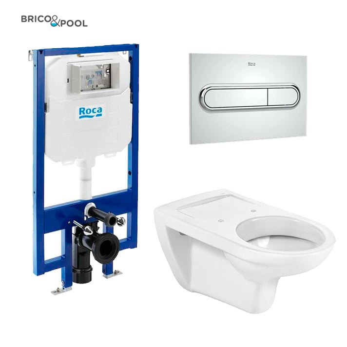 Roca - Inodoro completo Access suspendido - BricoandPool