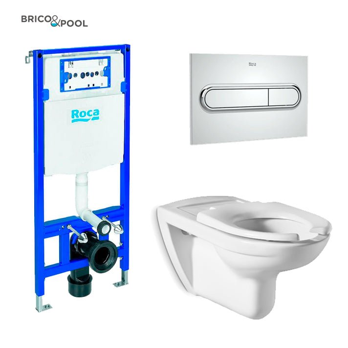 Roca - Inodoro completo Access suspendido - BricoandPool