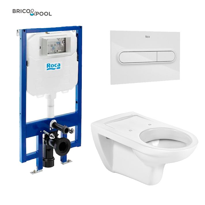 Roca - Inodoro completo Access suspendido - BricoandPool