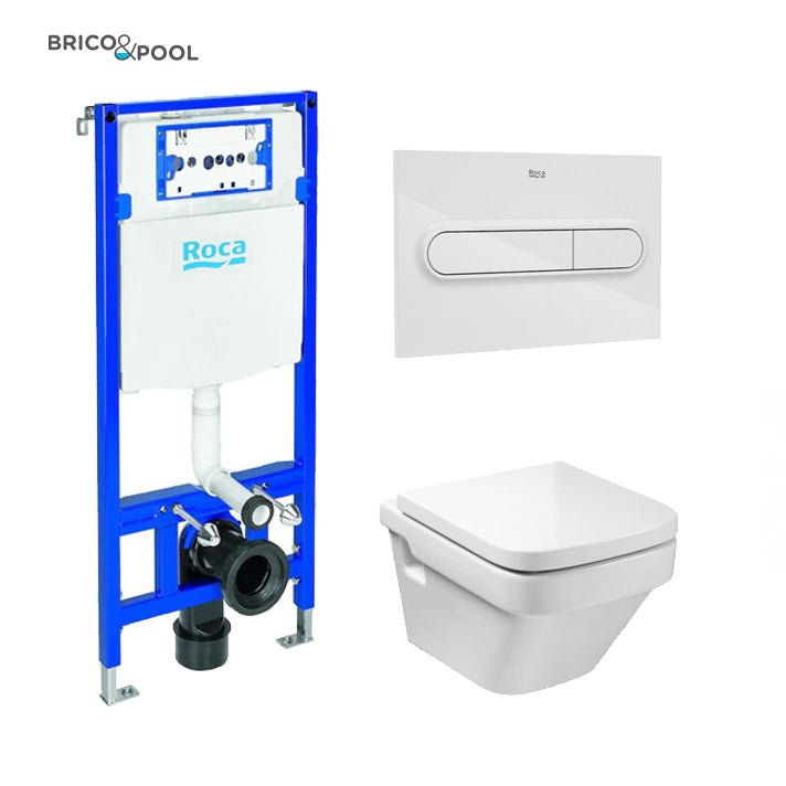 Roca - Inodoro completo Dama compacto suspendido - BricoandPool