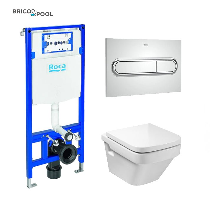 Roca - Inodoro completo Dama compacto suspendido - BricoandPool