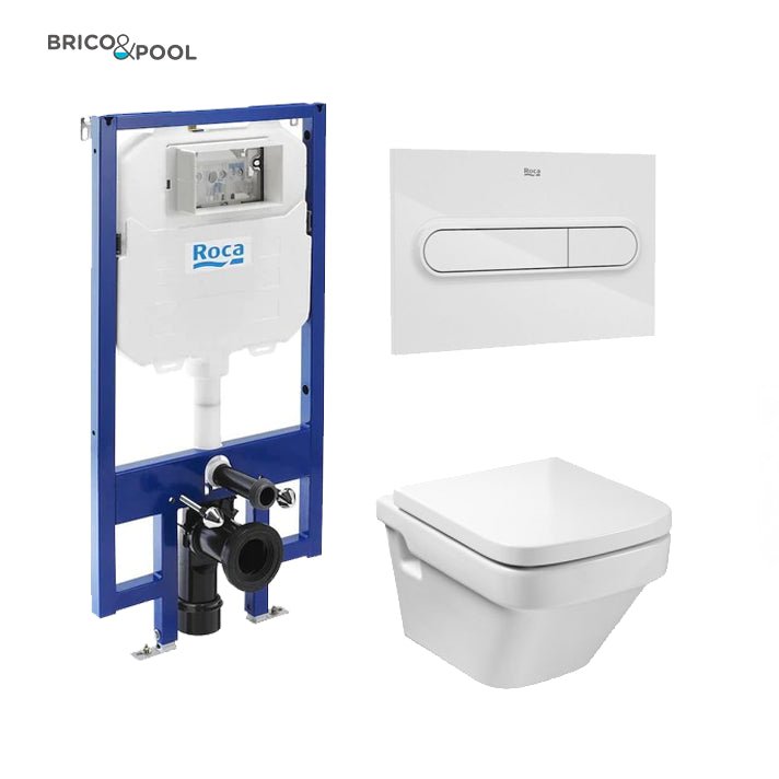 Roca - Inodoro completo Dama compacto suspendido - BricoandPool