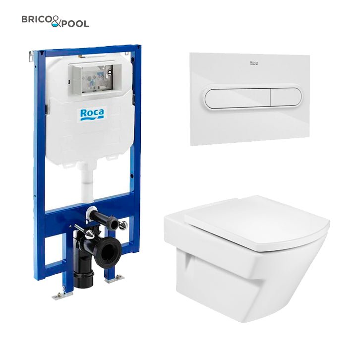 Roca - Inodoro completo Hall suspendido - BricoandPool