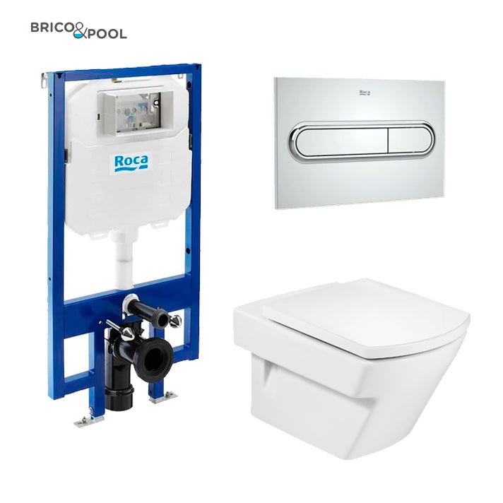Roca - Inodoro completo Hall suspendido - BricoandPool