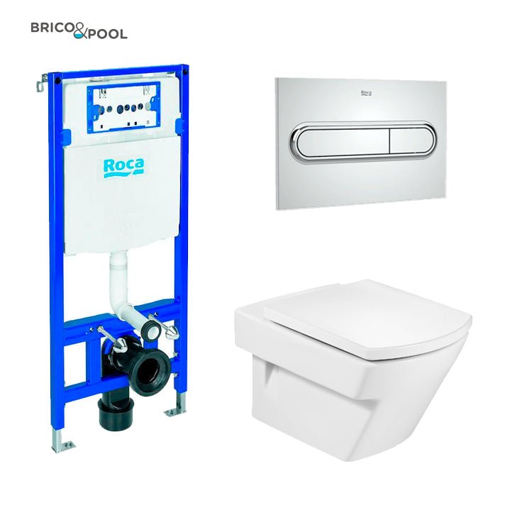 Roca - Inodoro completo Hall suspendido - BricoandPool
