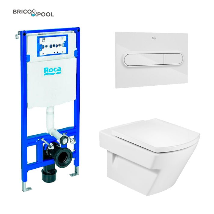 Roca - Inodoro completo Hall suspendido - BricoandPool