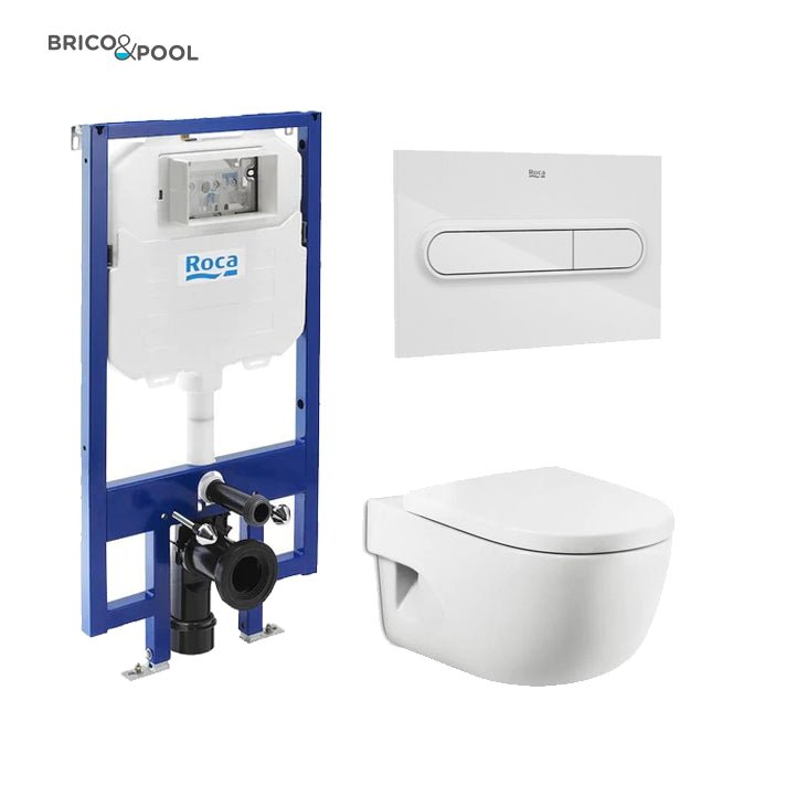 Roca - Inodoro completo Meridian suspendido - BricoandPool