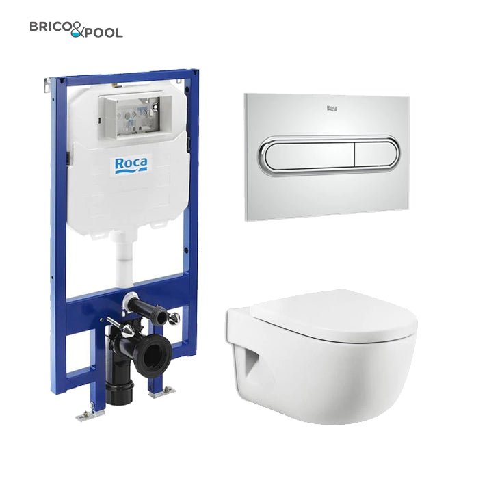 Roca - Inodoro completo Meridian suspendido - BricoandPool