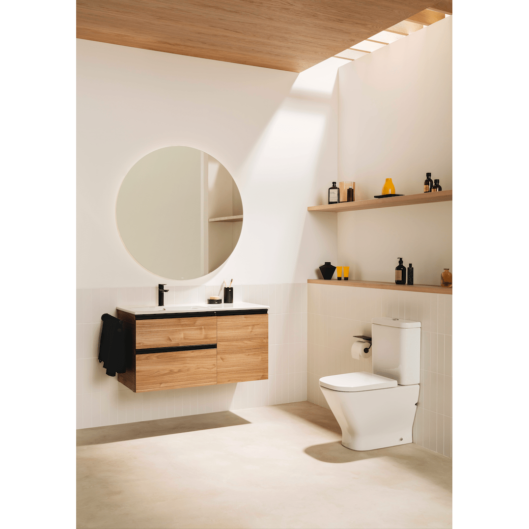 Roca - Inodoro Completo The Gap Round Rimless® - BricoandPool