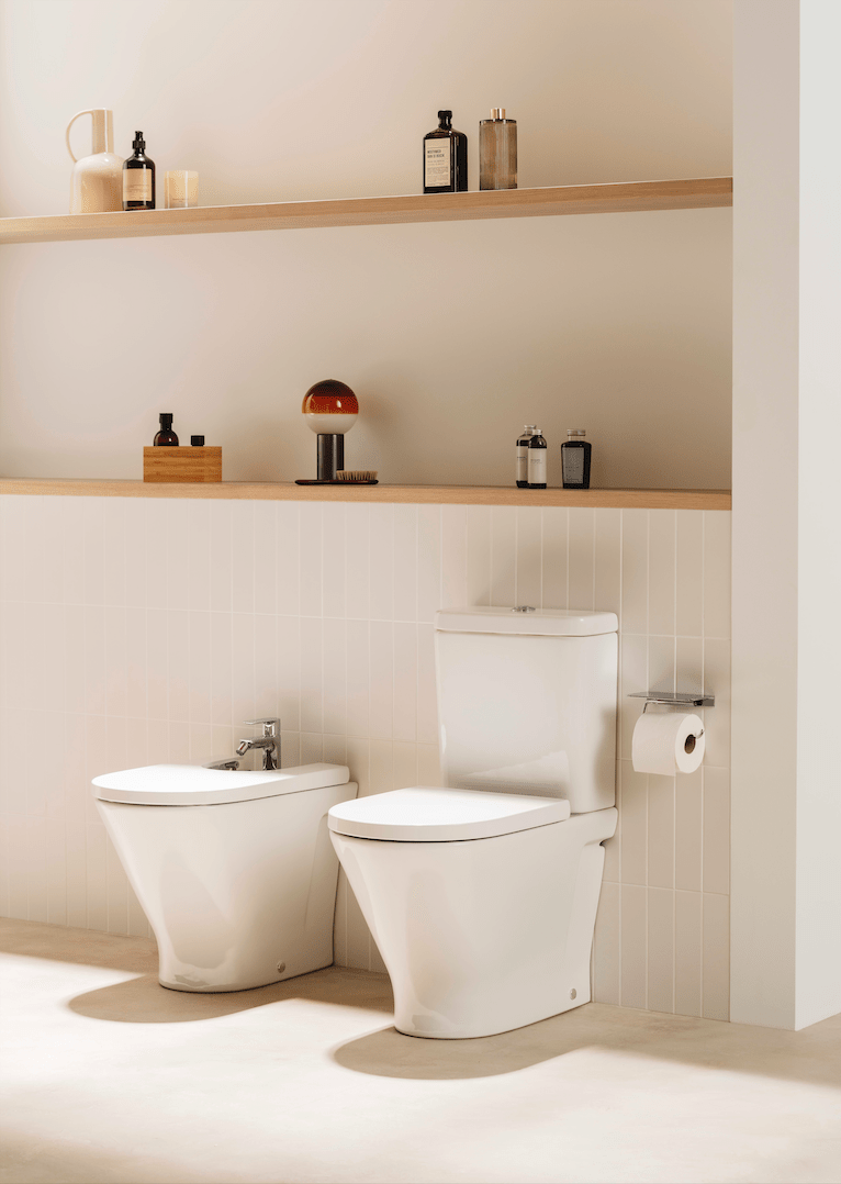 Roca - Inodoro Completo The Gap Round Rimless® - BricoandPool