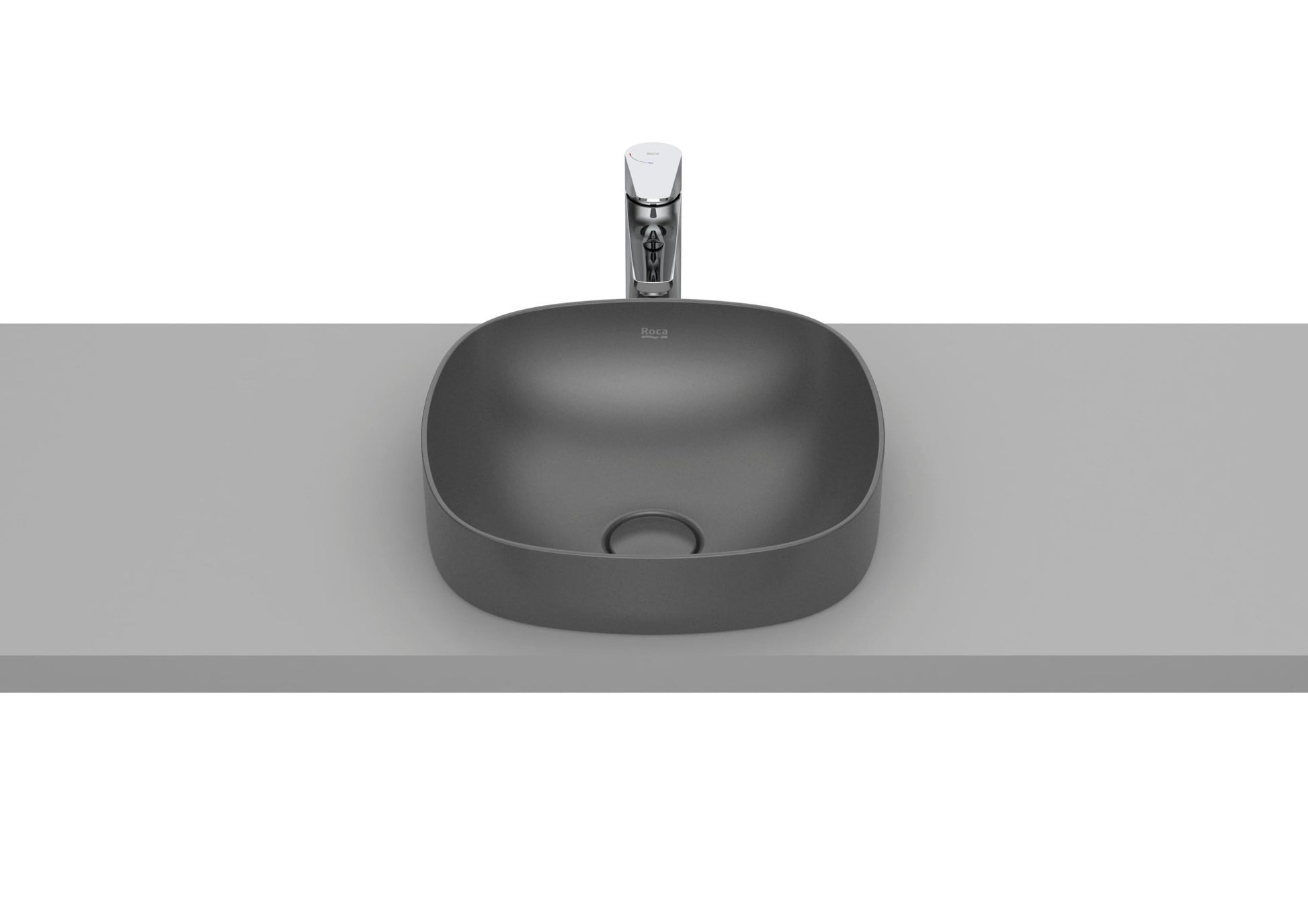 Roca - Inspira Soft - Lavabo de Fineceramic® de sobre encimera - BricoandPool