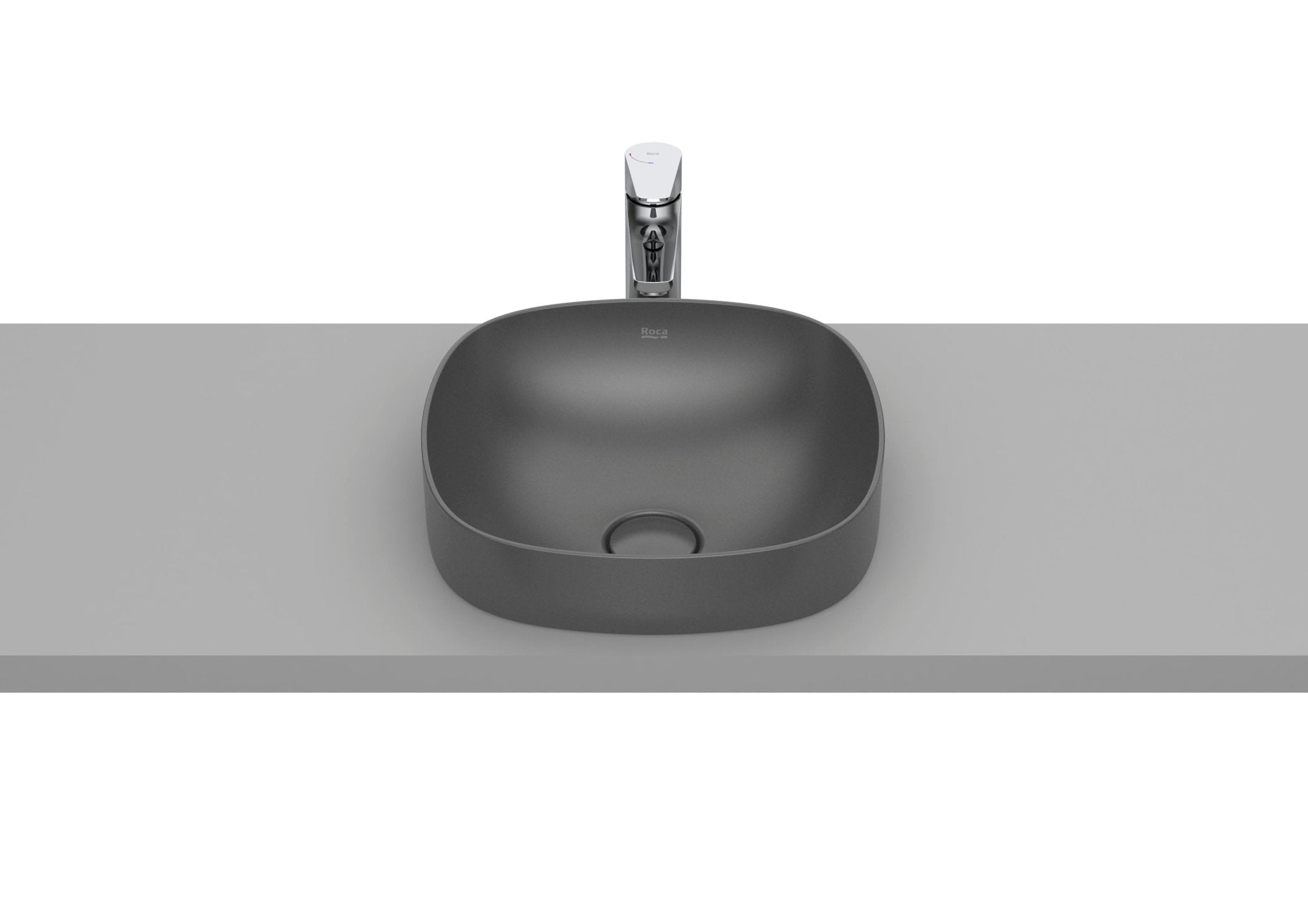 Roca - Inspira Soft - Lavabo de Fineceramic® de sobre encimera - BricoandPool