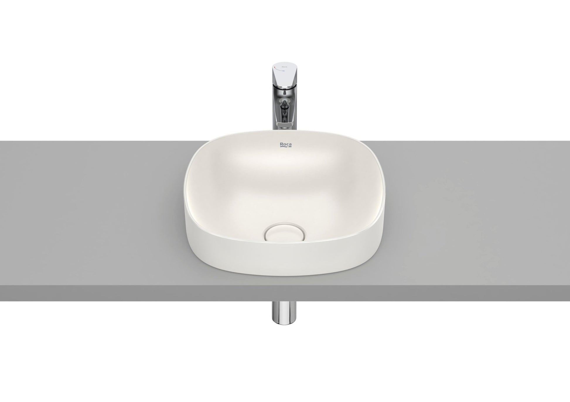 Roca - Inspira Soft - Lavabo de Fineceramic® de sobre encimera - BricoandPool