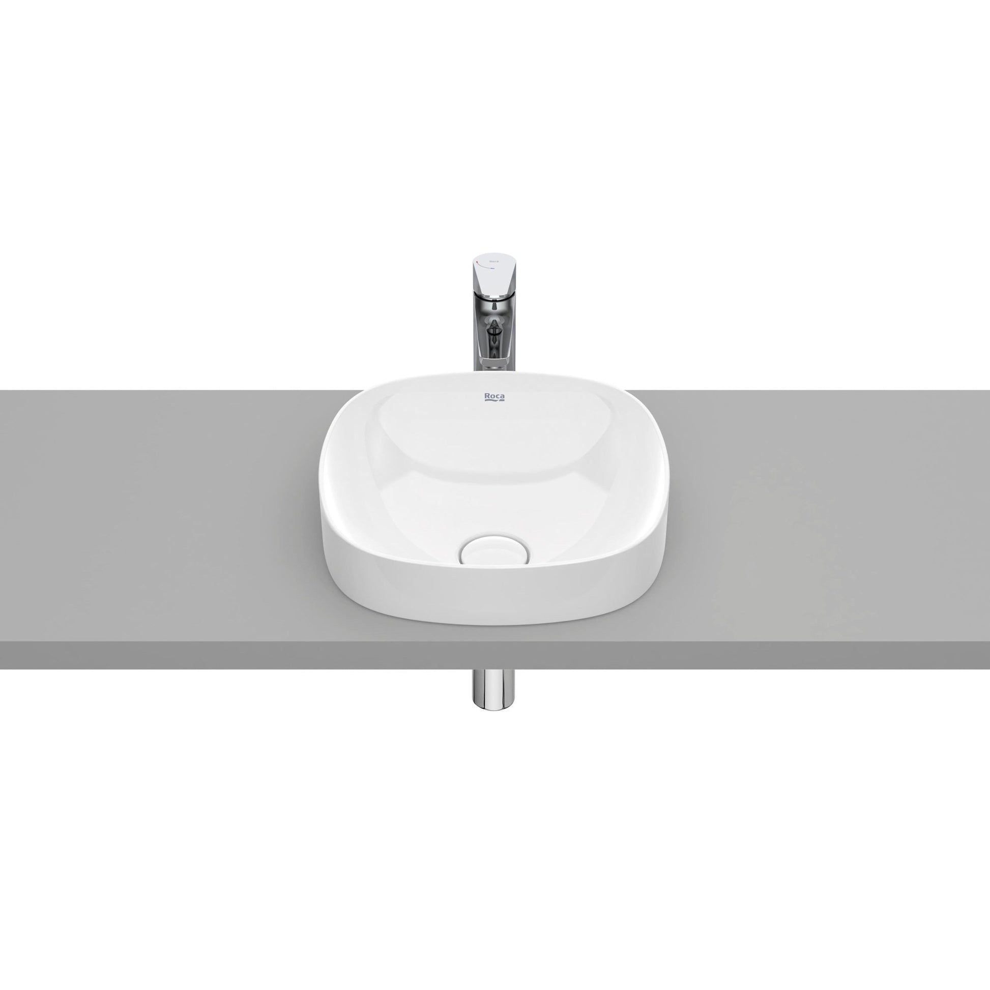 Roca - Inspira Soft - Lavabo de Fineceramic® de sobre encimera - BricoandPool