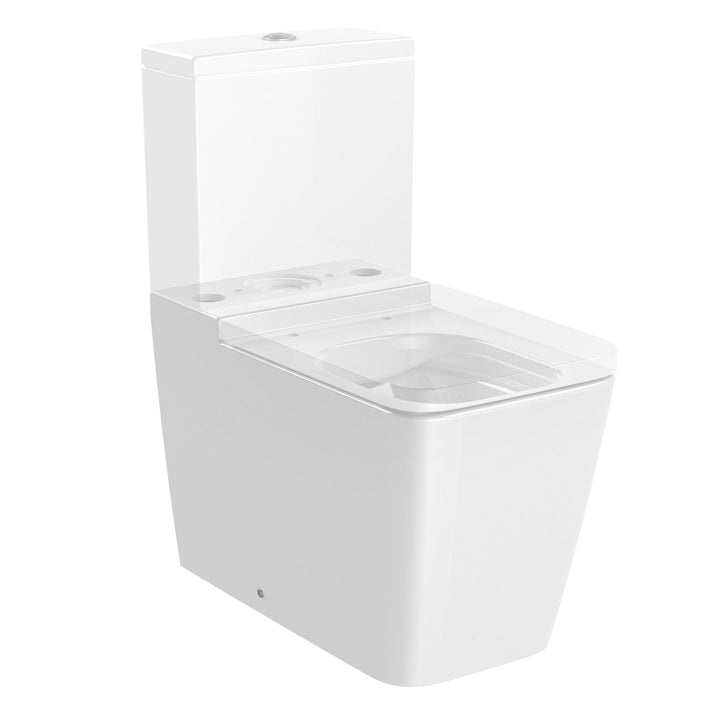 Roca - Inspira Square Rimless adosada a pared - BricoandPool