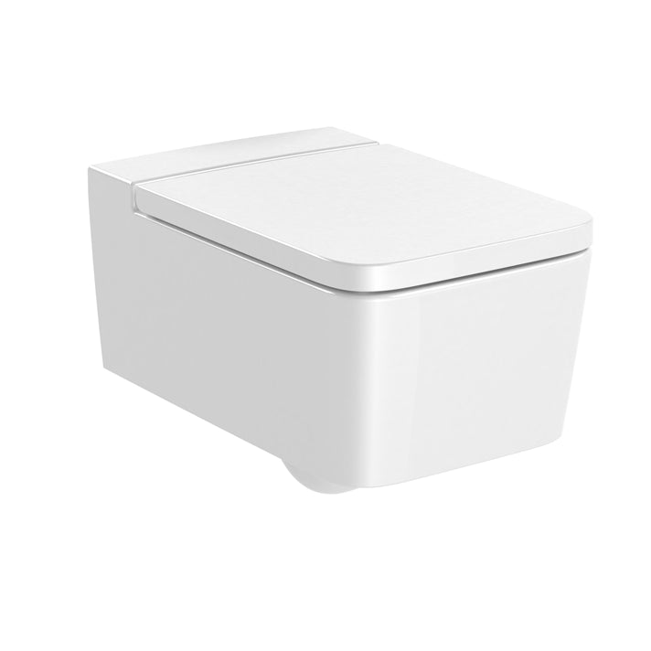 Roca - Inspira Square Rimless taza suspendida - BricoandPool