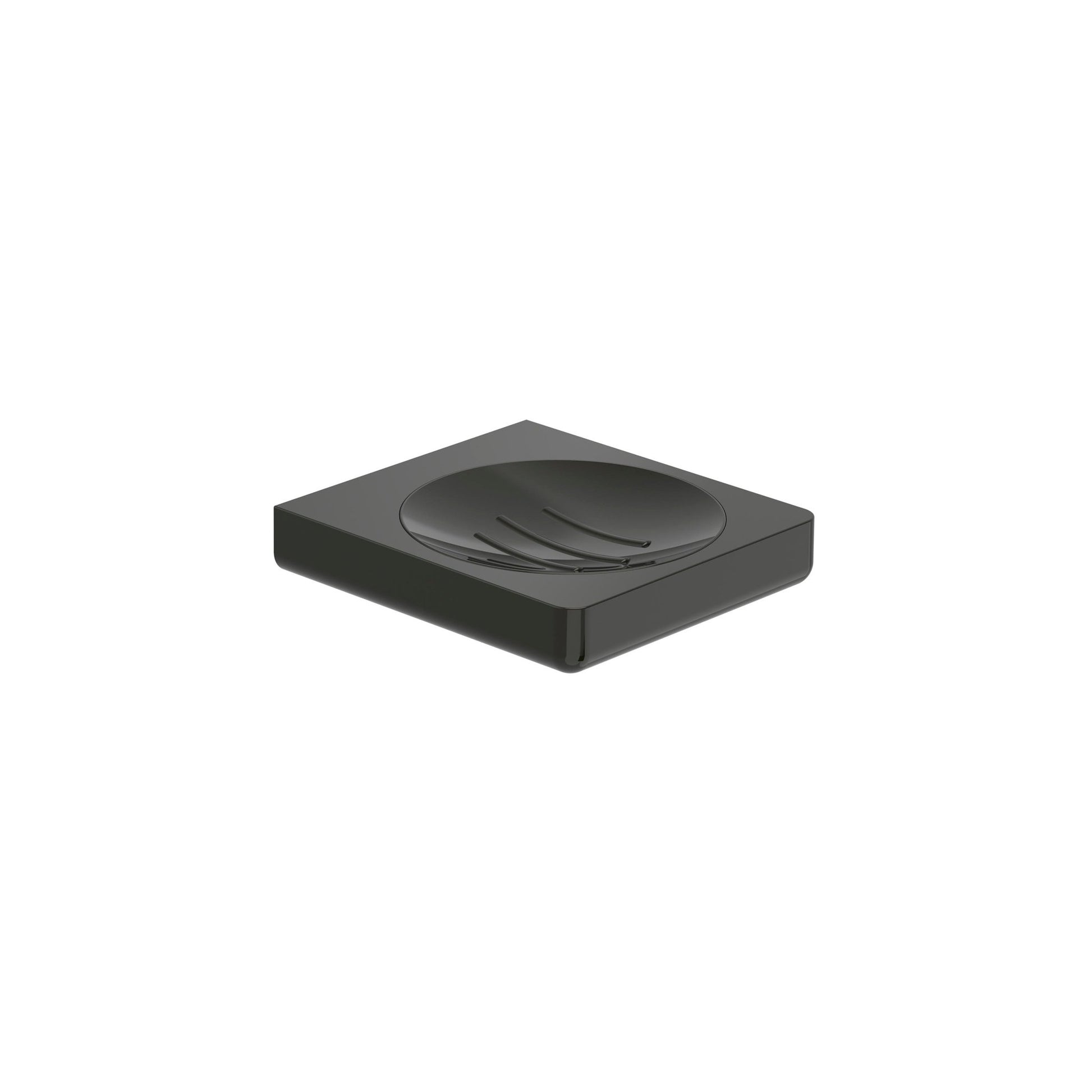 Roca - Jabonera de pared Tempo Negro Titanio A817023CN0 - BricoandPool