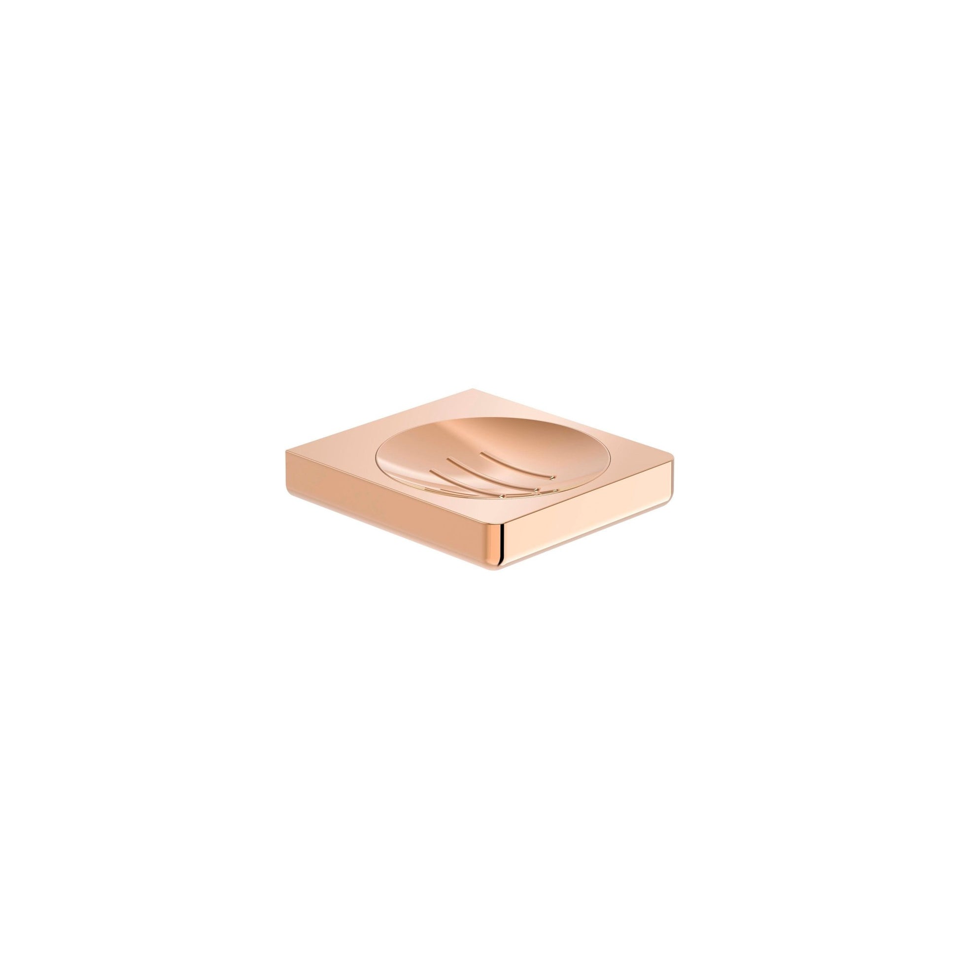 Roca - Jabonera de pared Tempo Oro Rosado A817023RG0 - BricoandPool